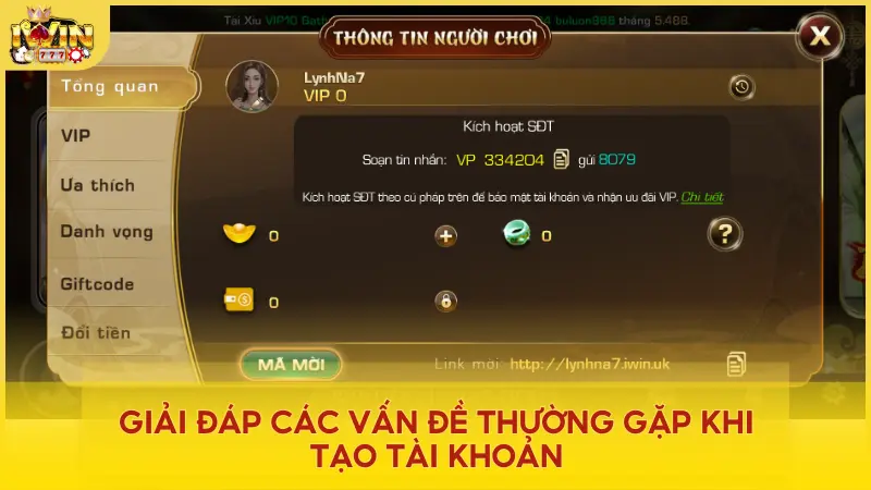 Giải đáp các câu hỏi thường gặp về tài khoản