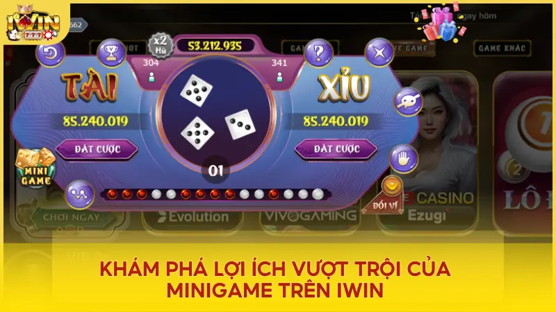 Người chơi có thể trải nghiệm nhiều trò chơi cùng lúc nhờ tính năng multislot của cổng game uy tín Iwin