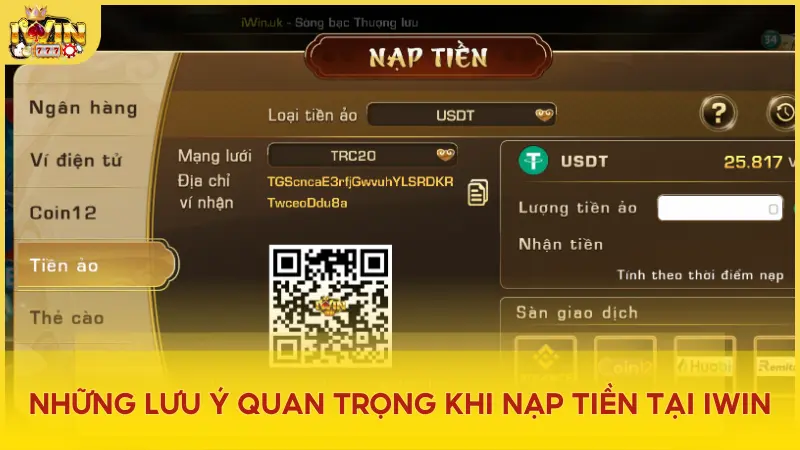 Người chơi cần nhập đúng nội dung chuyển tiền