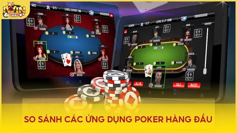 Cân nhắc từng ứng dụng chơi bài Poker trước khi tải